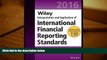 Popular Book  Wiley IFRS 2016: Interpretation and Application of International Financial Reporting