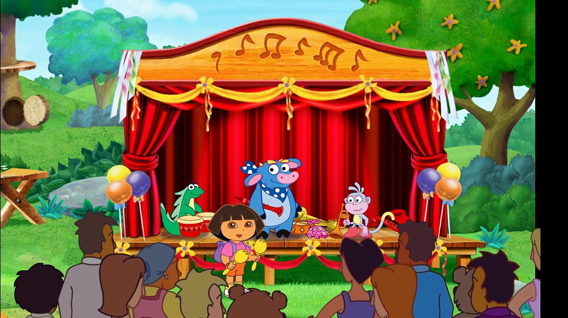 Dora the Explorer FULL HD Game - Doras Lost and Found Adventure - Episode 1  Part 1, image size:1925x1080