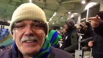 Özgür Çek'in Galatasaray'a Frikikten Attığı Gol (Tribün Çekimi 3 Farklı Açı)
