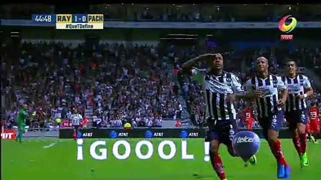 RAYADOS MONTERREY VS PACHUCA TUZOS 1 – 0, Jornada 7 clausura 2017 LIGA MX