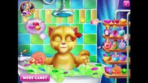 Games for Kids Tom Cat Talking Angela Ginger Cat Colors Funny Bath Android/IOS Gameplay Yo