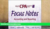 Best Ebook  Wiley CPA Examination Review Focus Notes, Accounting and Reporting (CPA Examination