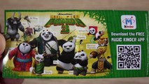 2016 Kung Fu Panda 3 Movie 24 Kinder Surprise Eggs Po - Kai - Mei Mei Toys