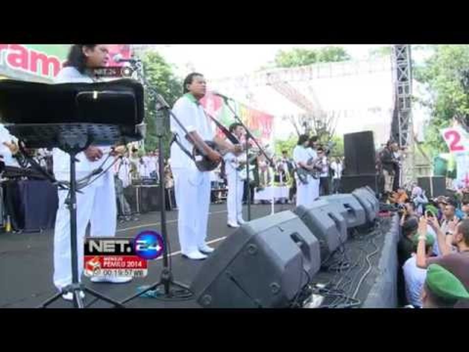 NET24-Rhoma Irama Meriahkan Kampanye Terbuka PK...