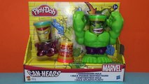 Play Doh Smashdown Hulk & Iron Man Marvel Avengers Play Dough Playset Unboxing and Toy Rev