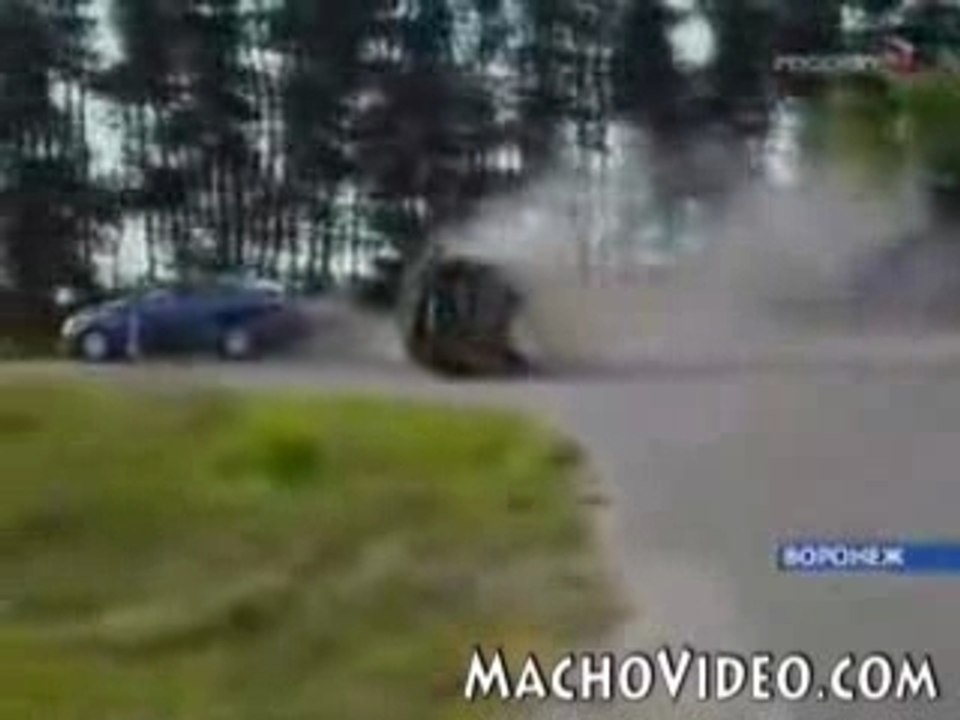 Accident lors d'un cortège de mariage