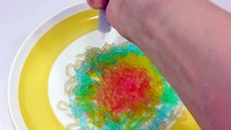 무지개 주사기 젤리 푸딩 만들기 요리 놀이 How to Make Rainbow Colors Syringe Pudding Jelly Learn the Recipe