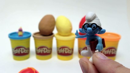 Play Doh Surprise Eggs Christmas Kinder Surprise Angry Birds Hello Kitty The Smurfs 2