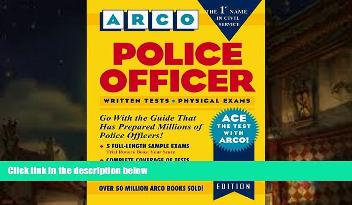 How To Study For Police Civil Service Exam Study Poster