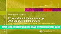 Read Book Evolutionary Algorithms: The Role of Mutation and Recombination (Natural Computing