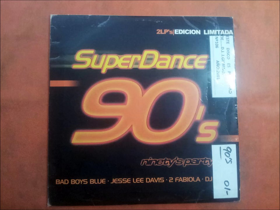 DLM.(LET YOURSELF GO.)(12'' LP.)(2001.) SUPERDANCE 90'S NINETY'S PARTY.