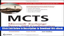 PDF [DOWNLOAD] MCTS Microsoft Exchange Server 2007 Configuration Study Guide: Exam 70-236 BEST PDF