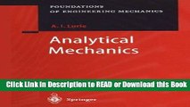[PDF] Analytical Mechanics (Foundations of Engineering Mechanics) Download Online