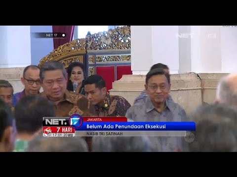 NET17 - Eksekusi TKI Satinah dijadwalkan 3 April besok, Presiden SBY telah meminta penundaan