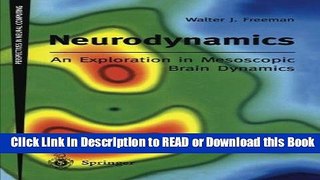 Books Neurodynamics: An Exploration in Mesoscopic Brain Dynamics (Perspectives in Neural