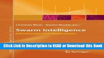 [Download] Swarm Intelligence: Introduction and Applications (Natural Computing Series) Free Books