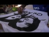 NET JATIM - Pelukis Unik di Ponorogo melukis dengan media kaos dan sepatu