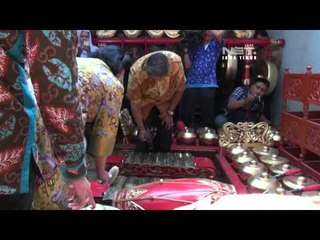 NET JATIM - SBY Betemu Seniman Reog dan Pengrajin Gamelan