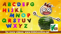 A to Z * Fruit Alphabet for kids * Learn the Alphabet & names of fruits * 12mins