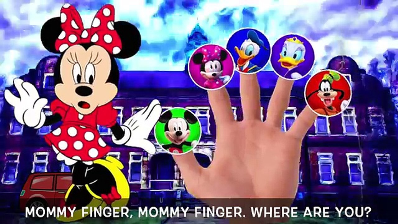 Mickey Mouse and Friends House of Ghosts Finger Family Song!