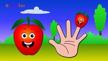 Apple Cartoons Animation Singing Finger Family Nursery Rhymes for Preschool Childrens Song