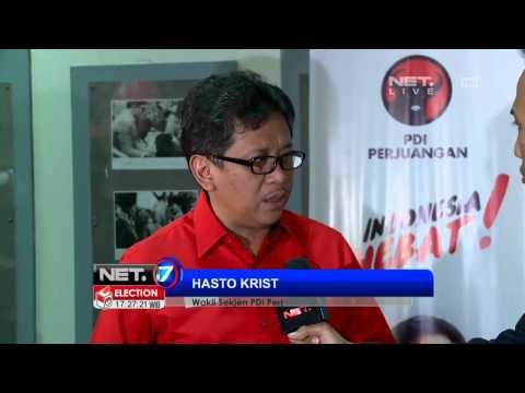 NET17 - Live Report Pemilu bersama Sekjen PDIP Hasto Kristianto di Lenteng Agung