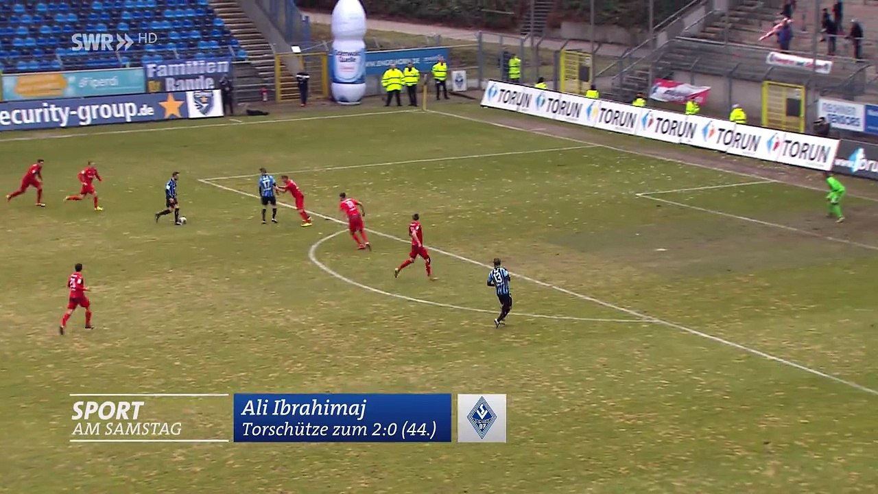 Da hat Ali Ibrahimaj die Maradona-Taste auf Dauerfeuer gestellt ...