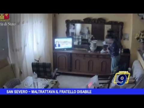 San Severo | Maltrattava il fratello disabile