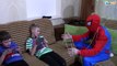 ПРАНК от Человека Паука Розыгрыш для Игорька и Богдана Видео для детей SPIDERMAN Prank