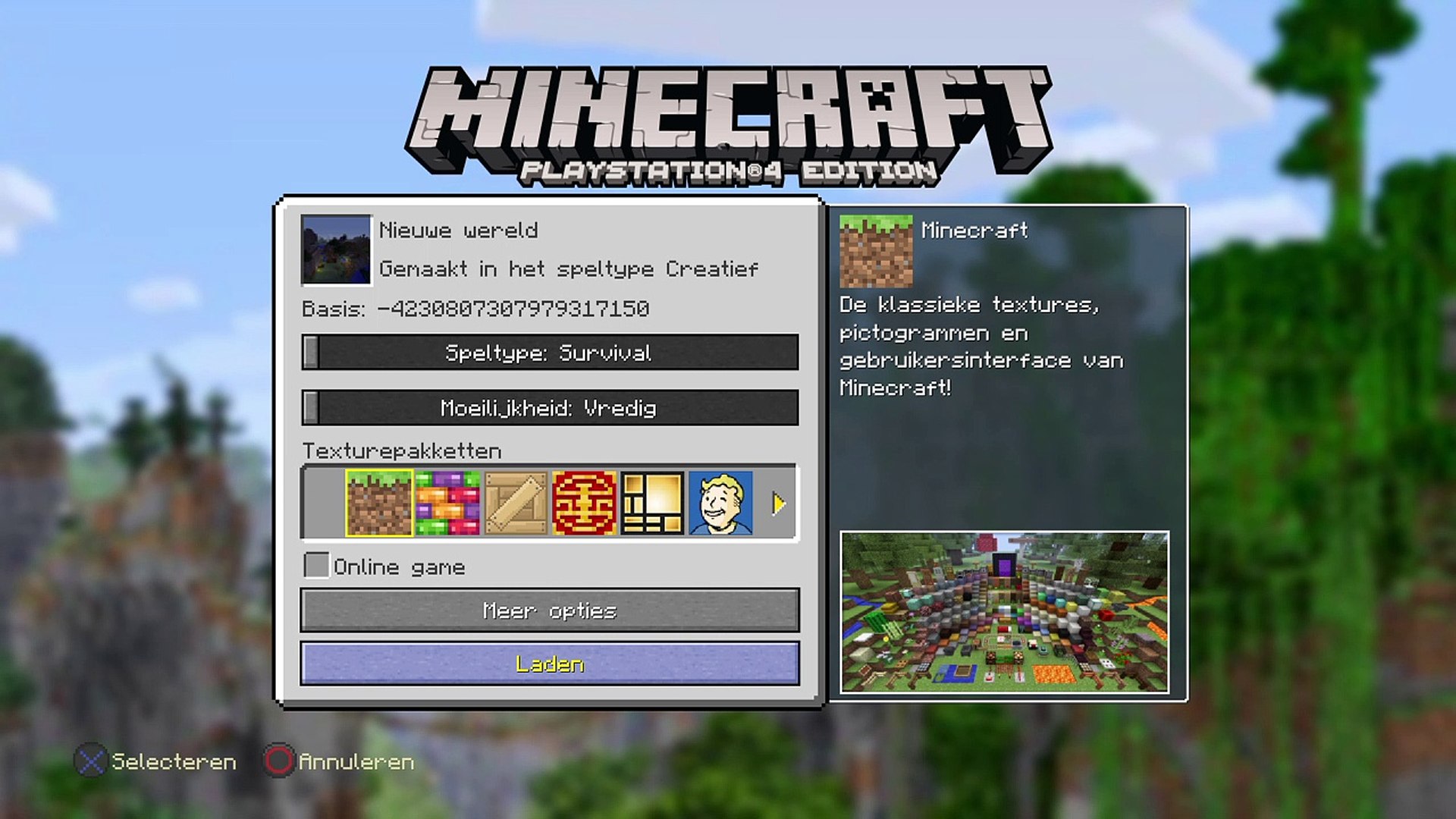 Minecraft survival gameplay part 1 dutch