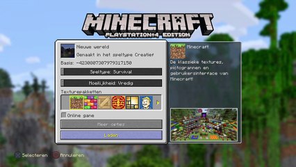 Minecraft survival gameplay part 1 dutch