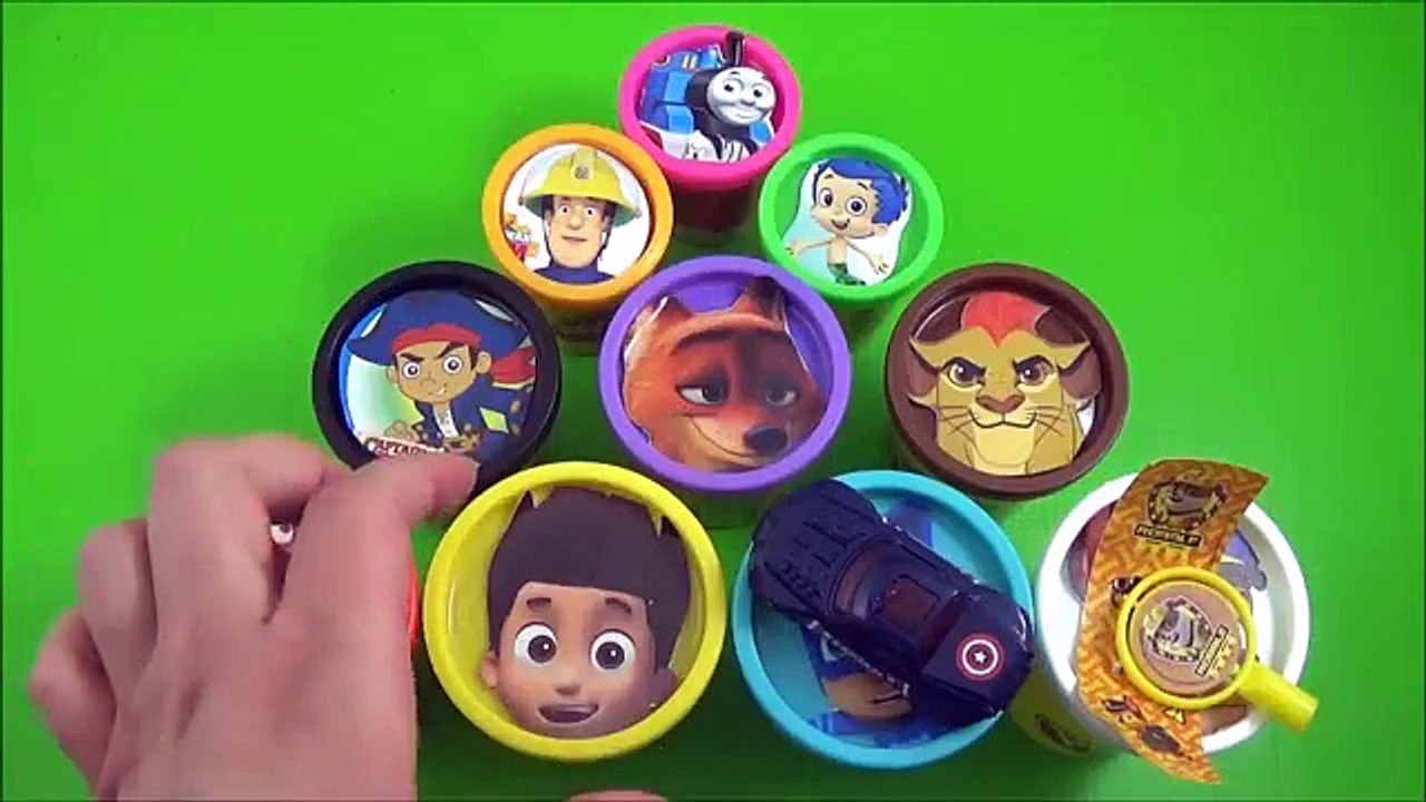 Учим цвета Дисней-младший, Ник младший, плей-doh сюрприз игрушка Лизун видео, развлечение образование детей, учиться и играть