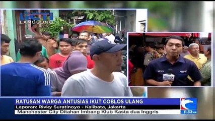 Coblos Ulang di Pancoran