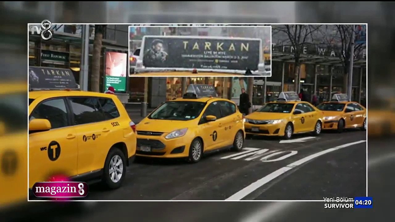 New YorkTa TARKAN RÜZGARI | Magazin 8
