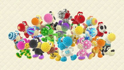 Poochy and Yoshi's Woolly World - Let's Get Adventuring Trailer