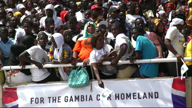 The Gambia: Barrow sworn in on home soil as president