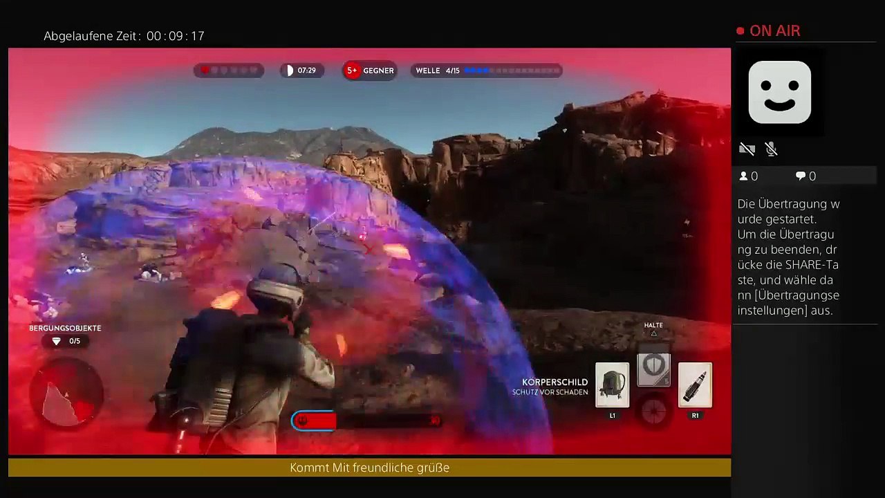 Star wars Mission Überleben