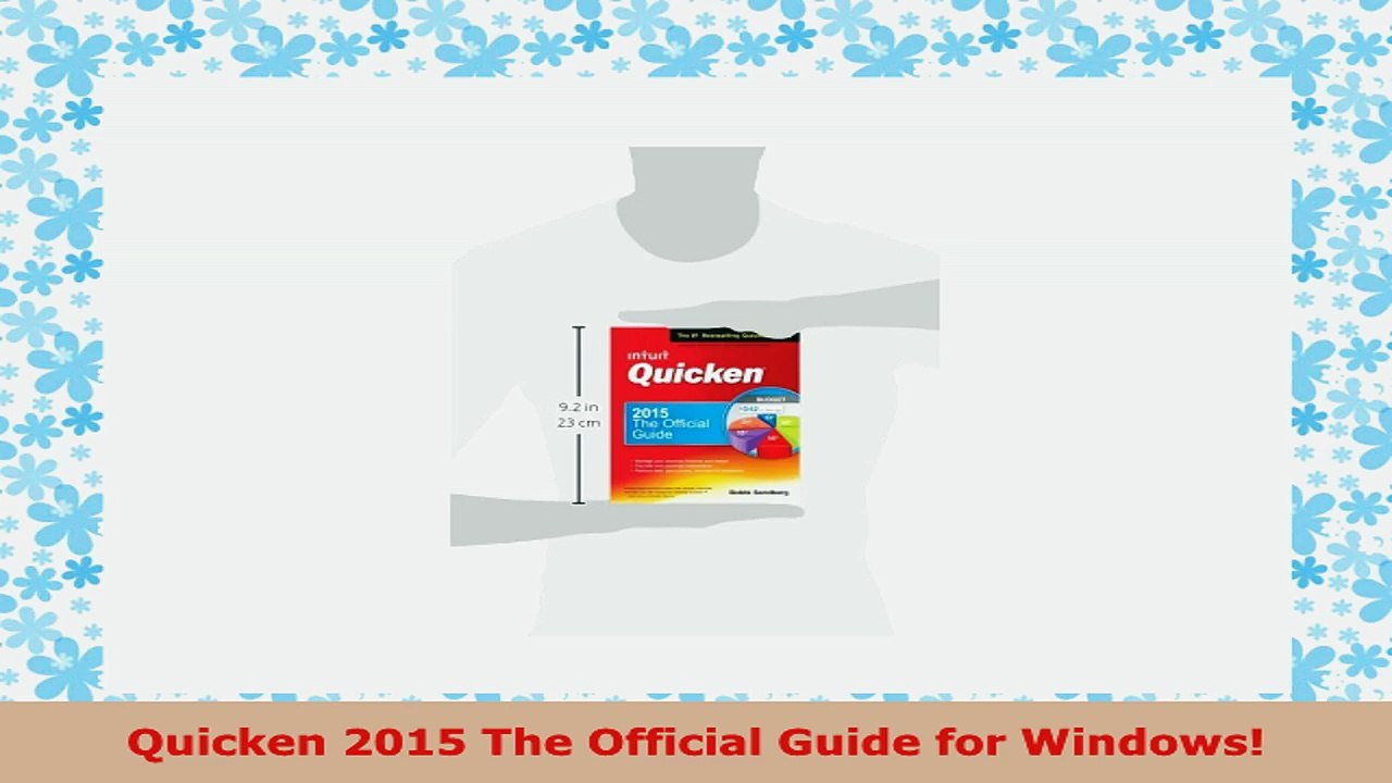 READ ONLINE  Quicken 2015 The Official Guide for Windows