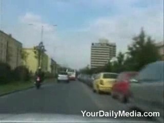 poursuite en moto et arrestation