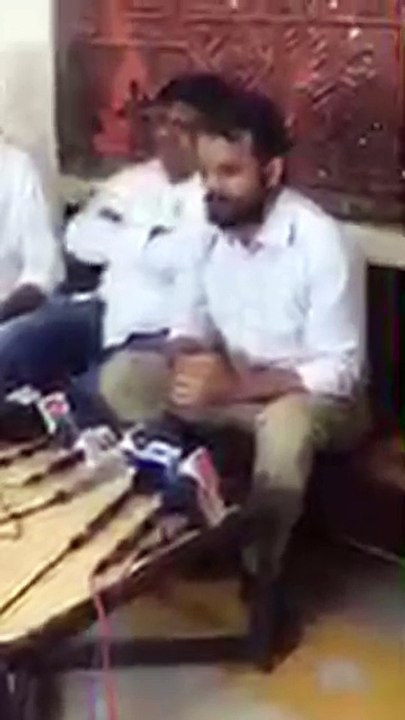 Ashish Khetan Press Conference in Ahmedabad on police atrocity on farmers in Sanand, Gujarat