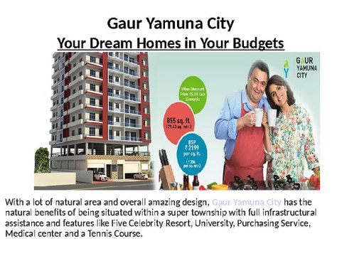 Gaur Yamuna City, Plots, Villas