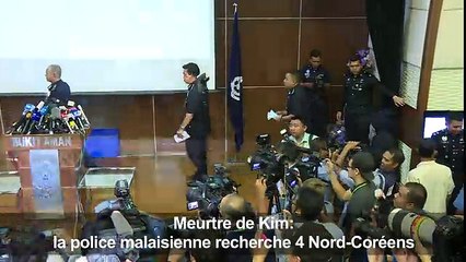 Meurtre de Kim: la police malaisienne recherche 4 Nord-Coréens