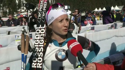 Biathlon - ChM (F) : Chevalier «Un peu dommage de finir comme ça»