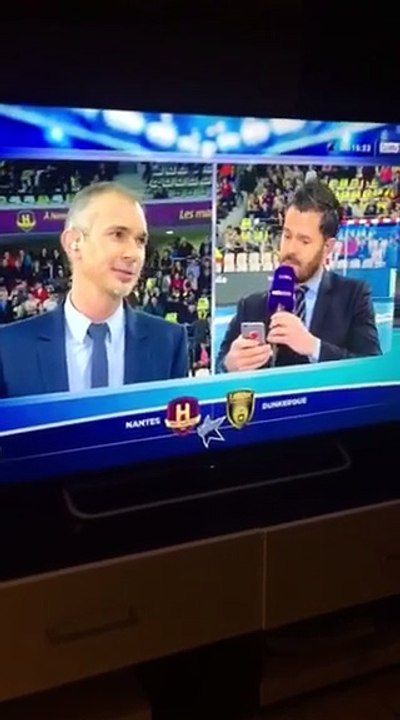 Thierry Dentz et les risques du métier d'arbitre