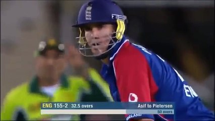 Mohammad Asif v Kevin Pietersen