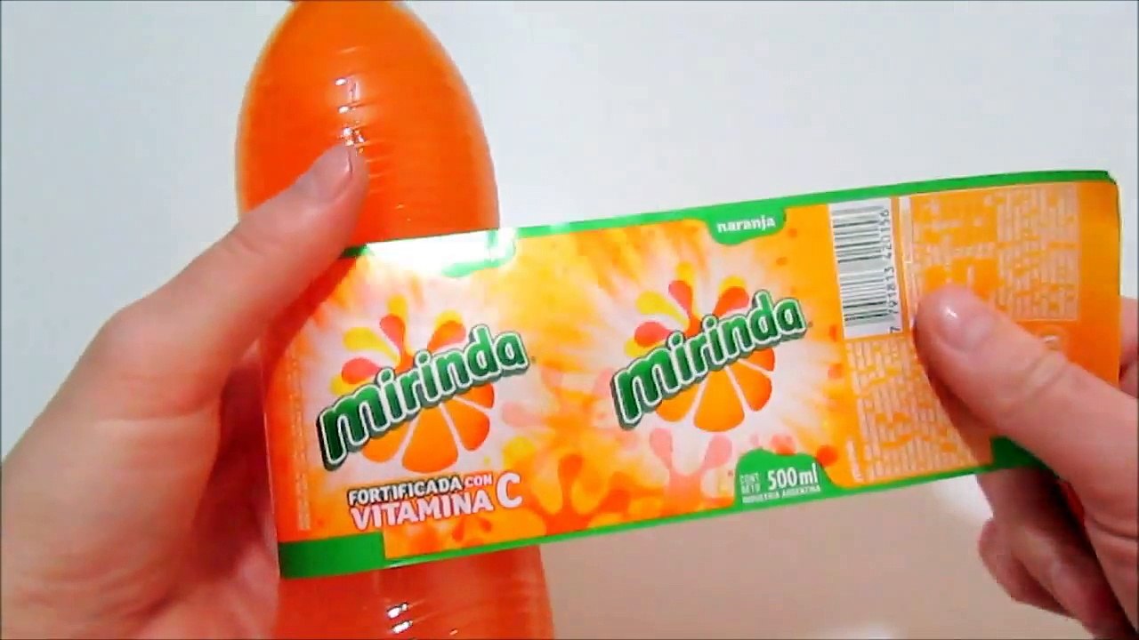 Como hacer una botella de Mirinda de gominola Postre de gelatina