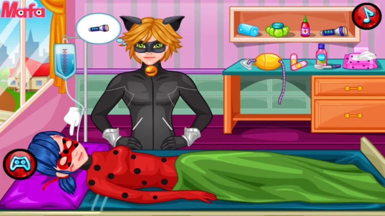 Miraculous Ladybug First Aid Story - Miraculous Ladybug & Cat Noir - Doctor Game For Kids