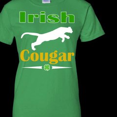 Irish Cougar Shirt - Hoodie - Tank