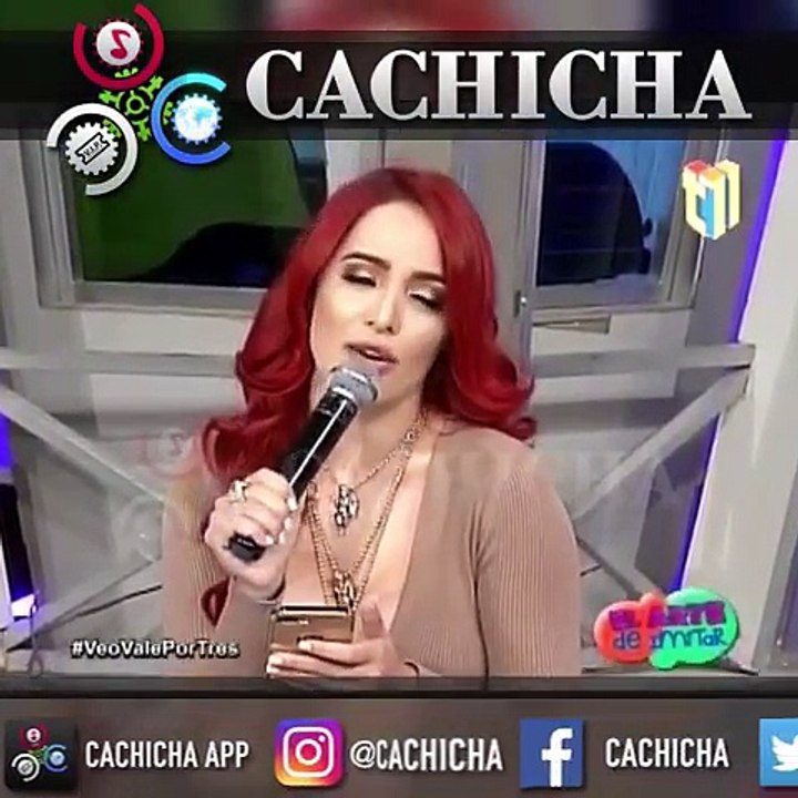 Karen Yapoort Imitando a Shakira en Pleno Programa mira lo que hizo