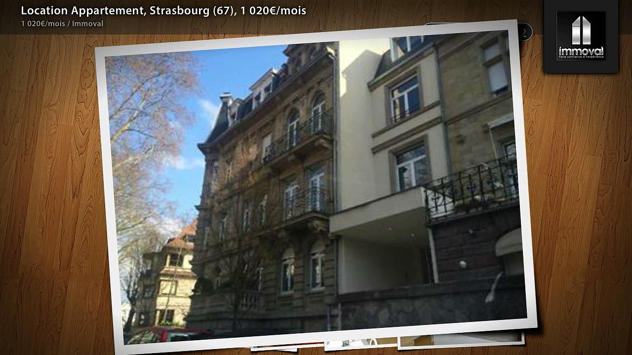 Location Appartement, Strasbourg (67), 1 020€/mois